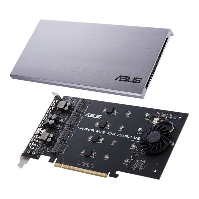 ASUS Hyper M.2 x16 Card v2 4 x M.2 Socket 3 - Image 3