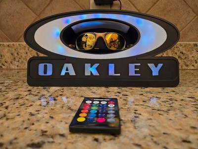 3D Printed Oakley Style Foundation Trophy X-Metal LED Sunglasses Display Stand