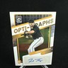2022 Donruss Optic Zach Thompson Opti-Graphs Rookie Auto Holo Silver