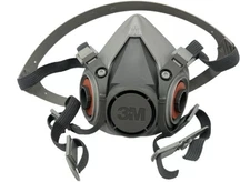 Box Of 20 of 3M Large Half Mask Respirator 6200 - No Filters Included. Size M