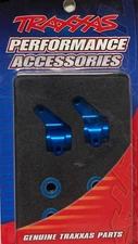 Traxxas 3636A Blue Aluminum Steering Blocks, RUSTLER STAMPEDE, BANDIT