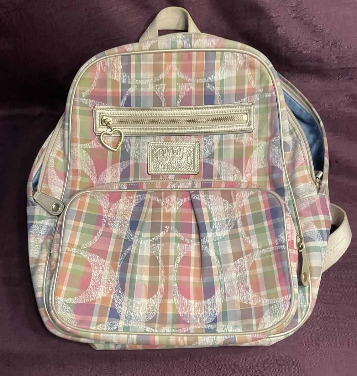 Coach Poppy Backpack Large Bags & Handbags for Women for sale | eBay