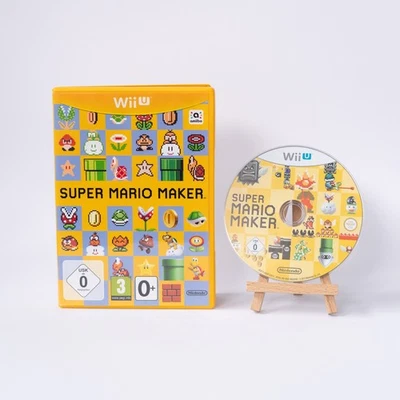 GIOCO Nintendo Wii U Super Mario Maker + Libretto da collezione PAL ITA
