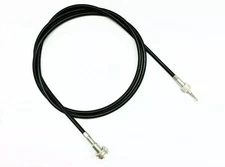 64 Inch Smiths Speedometer Cable 64 Black Speedo Fit BSA Norton Triumph