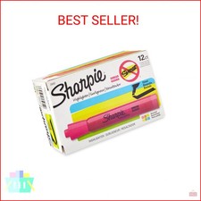 Sharpie Tank Style Highlighters Chisel Tip Assorted Box of 12
