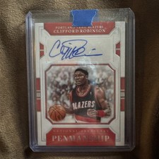 2018-19 National Treasures CLIFFORD ROBINSON Penmanship AUTO 61/99 AUTOGRAPH SP