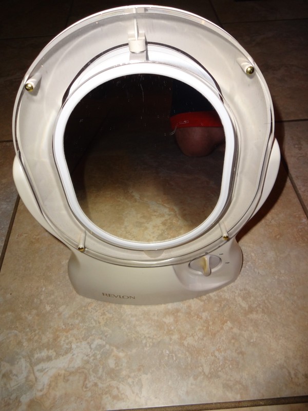 Vintage Revlon 2-Sided Lighted Makeup Mirror–Model RV-965 Tested-Used Condition