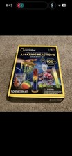 NATIONAL GEOGRAPHIC Amazing Chemistry Set - Chemistry Kit with 100 Science E...