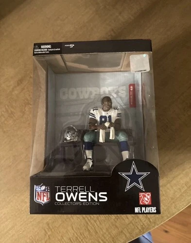 NFL Dallas Cowboys Collectible Figures Terrell Owens Jason Witten Michael Irvin