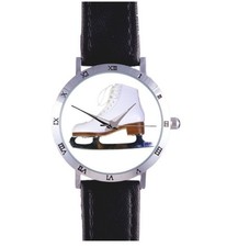 ICE SKATER WATCH:  FIGURE, HOCKEY, OLYMPICS, QUAD,DEATH SPIRAL,RARE COLLECTIBLE!