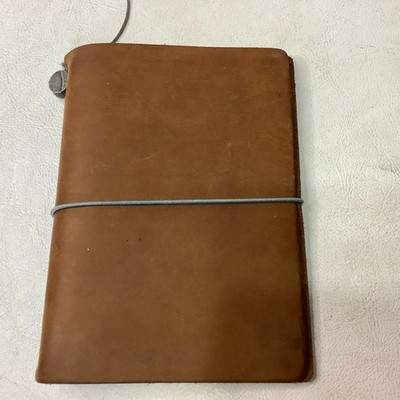 Traveler s Company Traveler's Leather Passport Notebook Brown Japan NO Notebook
