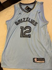 NBA Air Jordan Dri-Fit Memphis Grizzlies Ja Morant Blue Basketball Jersey XL