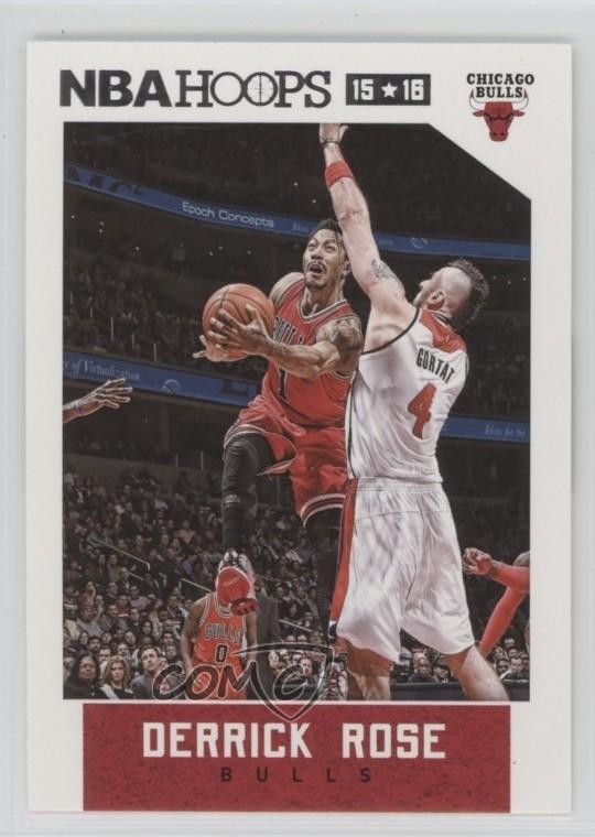 2015-16 Panini NBA Hoops Derrick Rose #119 gp1