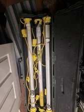 (3) General Manufacturing 1625-5007 Safe-t-lite shelter light w/ Pelican Case