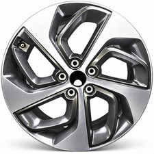 2016-2018 Hyundai Tucson 19 Oem Wheel Rim - Machined Charcoal