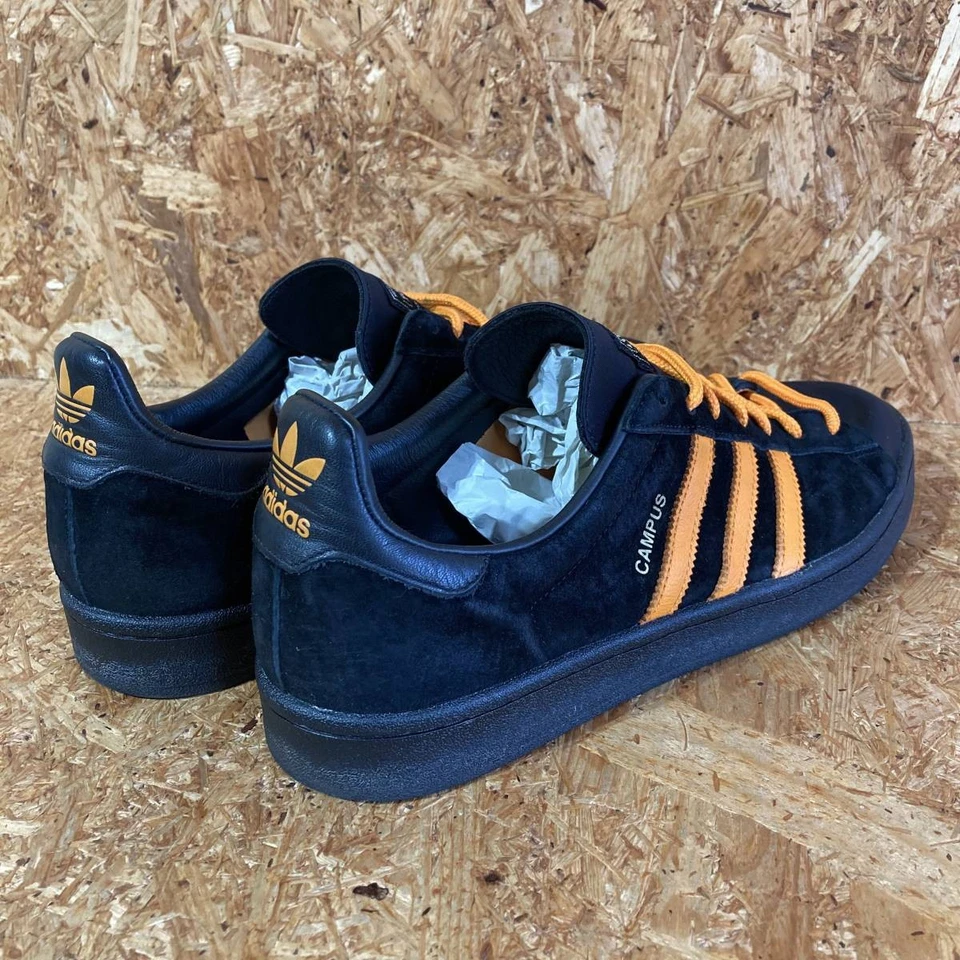 Adidas Campus Porter 2018 negro bordado negro B28143 sin caja hombres US12 Foto 2 de 4