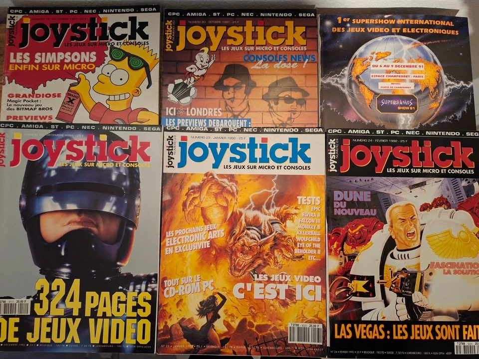 Lot #1 - 10 Joystick magazine 19-20-21-22-23-24-25-26-28-29 - Photo 3/4