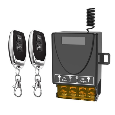 #ad 12V Wireless Remote Switch Malictele DC 12V 24V 48V 72V 30A RF Relay Control wi $16.50