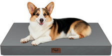 Outdoor Waterproof Orthopedic Dog Bed for Large Dogs Egg Crate Foam for Joint