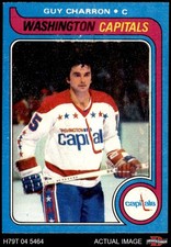 1979 Topps #152 Guy Charron Capitals-Hockey 6 - EX/MT