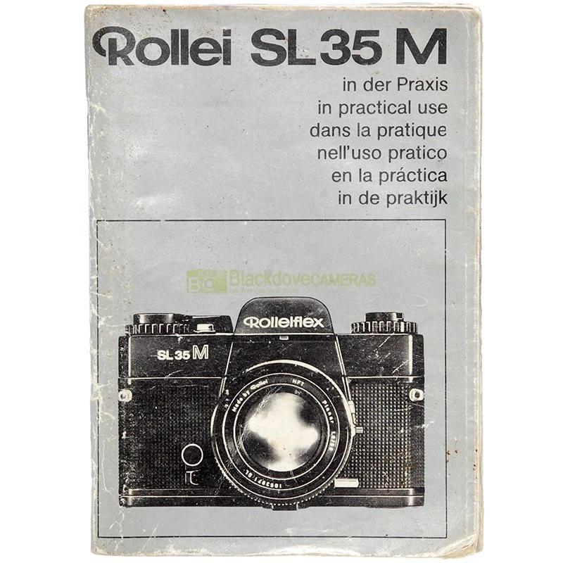 Manuale originale per fotocamera Rollei SL35 M istruzioni italiano EN DE FR ES - Image 2 of 2