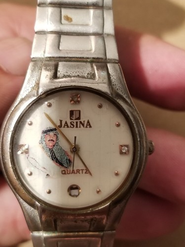 1980'S SADDAM HUSSIEN PRESIDENT WATCH SPECIAL MEMORIAL RARE JASINA - 第 14/21 張圖片