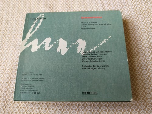 Heinz Holliger : Schneewittchen - 2CD ECM - Bild 3 von 3