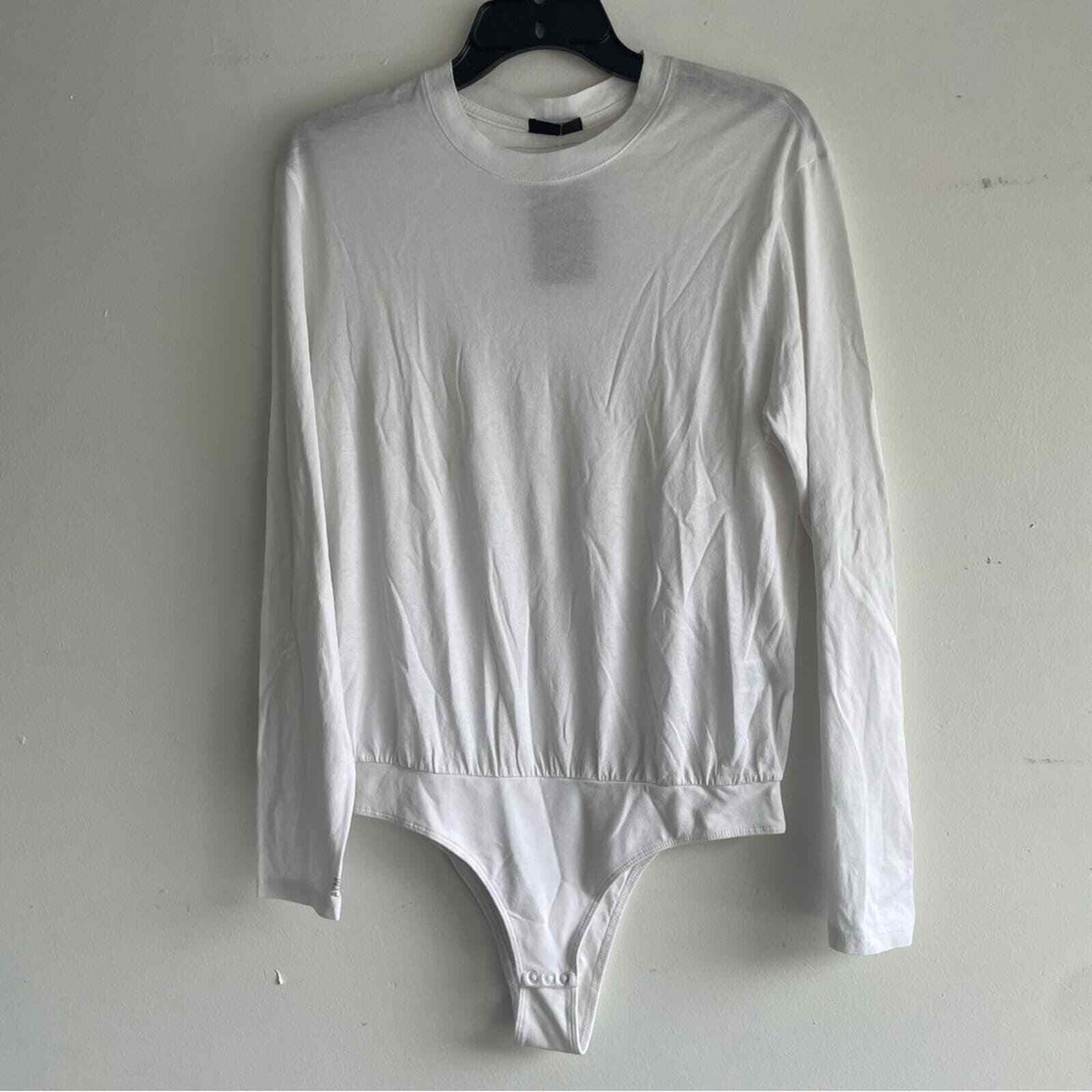 ALTRA Nuovo! Tuta corpo bianca ATM manica lunga nuova con etichette 33039