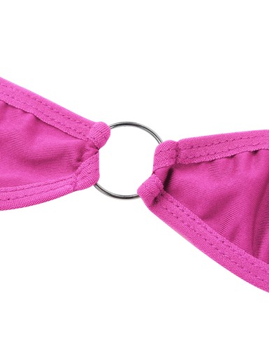 2-teiliges Damen Badeanzug ~ Schlauch BH Top Micro Bikini Set Bademode Schulterfrei Baden - Bild 46 von 125