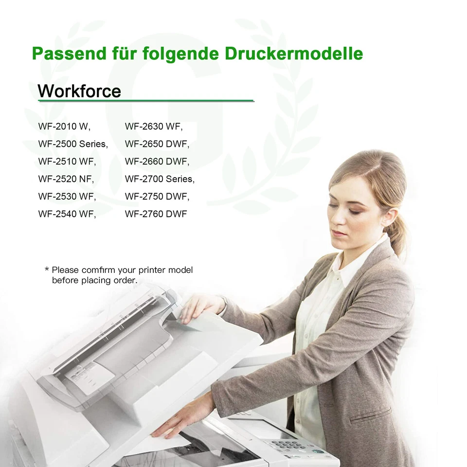 16XL Druckerpatronen Kompatibel für Epson 16 XL Patronen WF-2760 WF-2630 WF-2510 - Bild 4 von 4