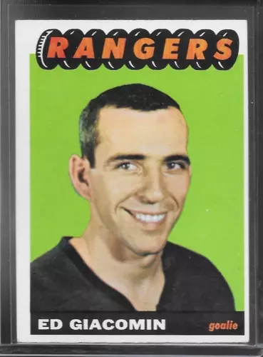 1965-66 Topps - #21 Ed Giacomin (RC) ExMt