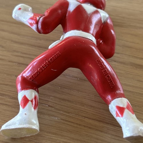 1994 Vintage Mighty Morphin Power Rangers MMPR Saban Red Ranger Figure Fist Pose - Picture 3 of 4