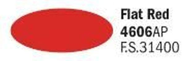 Flat Red colore acrilico adatto per aerografo e per modellismo