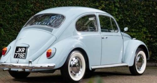 Car Door Mirrors Wing Round SIDE VIEW MIRRORS FOR VOLKSWAGEN BEETLE 1946-67 - Picture 3 of 12