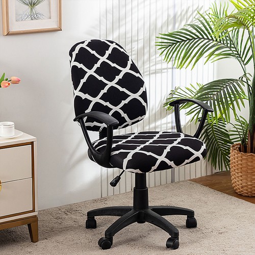 Stretchable split office chair cover computer swivel chair cover home protection - Picture 71 of 76