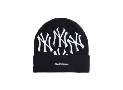 Supreme New York Yankees New Era Box Logo Beanie Navy | eBay