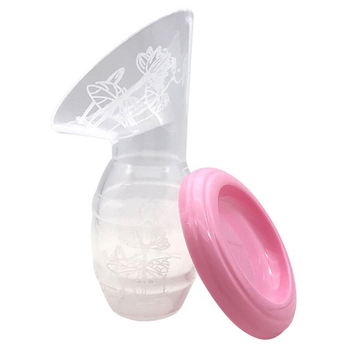 Manual Breast Pump Silicone Baby Breastfeeding Milk Saver Suction Bottle Mom - Picture 9 of 10