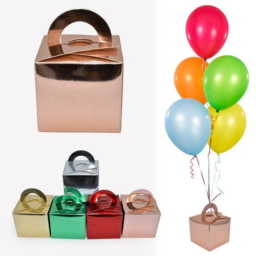 10 Caja de Pasteles Helio Globo Pesas Boda Papas Cumpleaños Fiesta Balones Niños - Imagen 5 de 82
