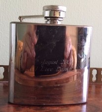 STAINLESS STEEL HIP FLASK *