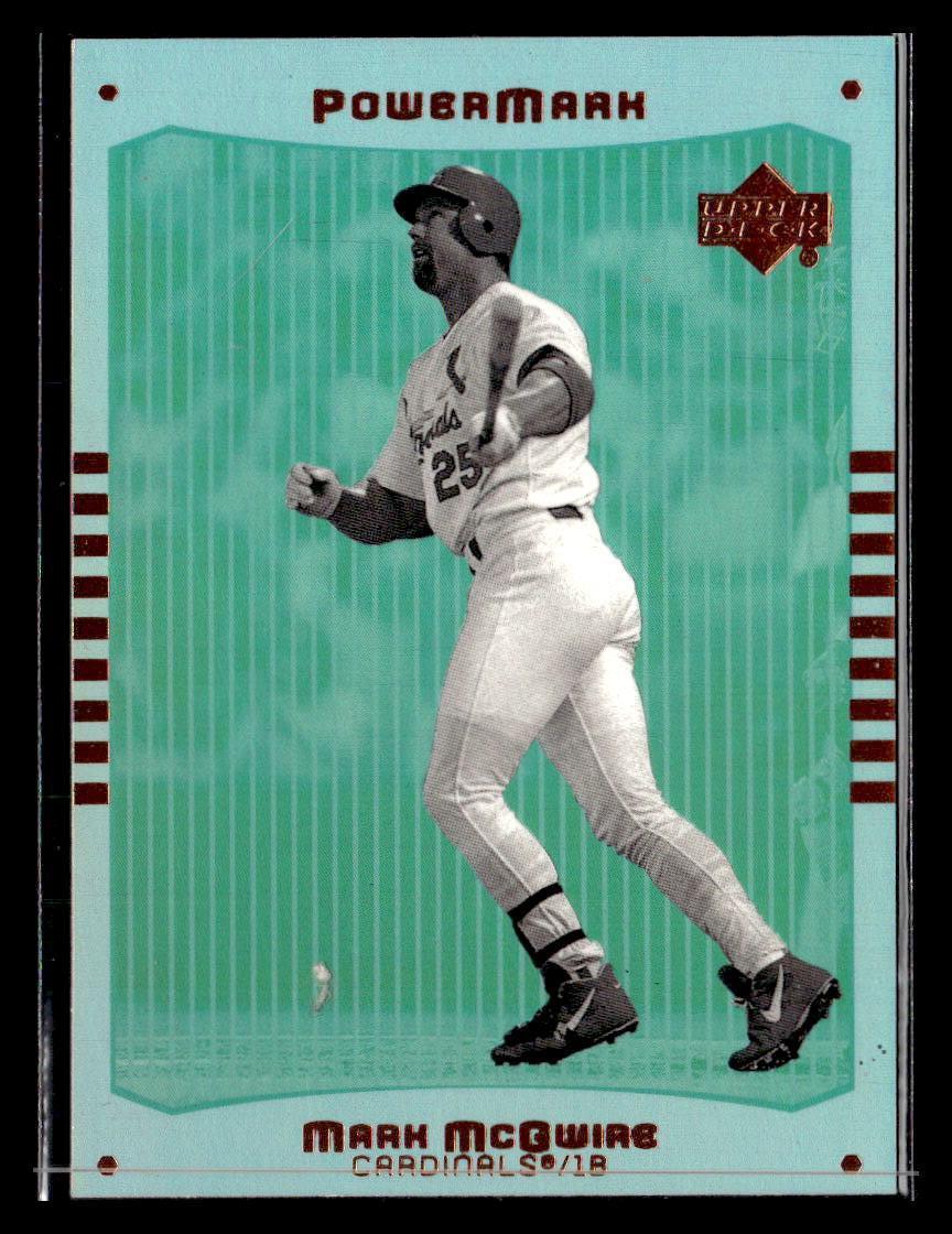 2000 Upper Deck #Mc9 Mark McGwire Power MARK