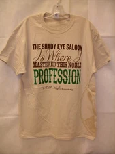 Dr McGillicuddy's Schnapps - "Shady Eye Saloon" Promo Men's T-Shirt *NEW*
