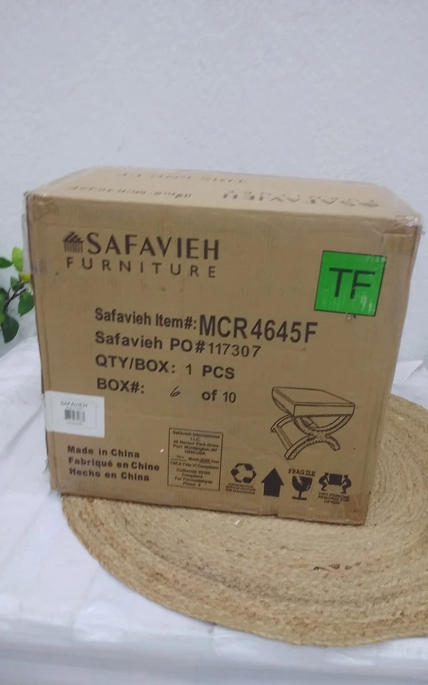 Safavieh Mystic Османские Серебряные Головки для Гвоздей, Сниженная Цена 2172707133 MCR4645F - Изображение 3 из 4