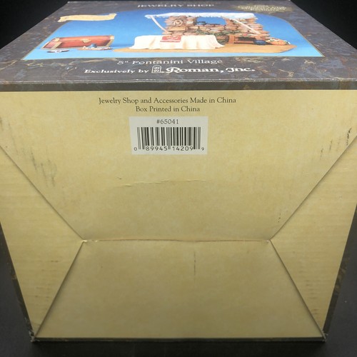 Fontanini Nativity Jewelry Shop Heirloom 5" #65041 Collectors Club 2003 New - Picture 7 of 24