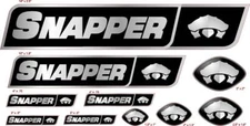 New Snapper Sam Turtle Logo OEM graphics sticker emblem Lawnmower tractor Decal