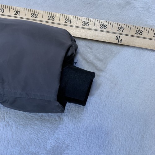 Calvin Klein Gray Full Zip Hooded Quilted Winter Jacket Womens Size Large B3 - Picture 15 of 18