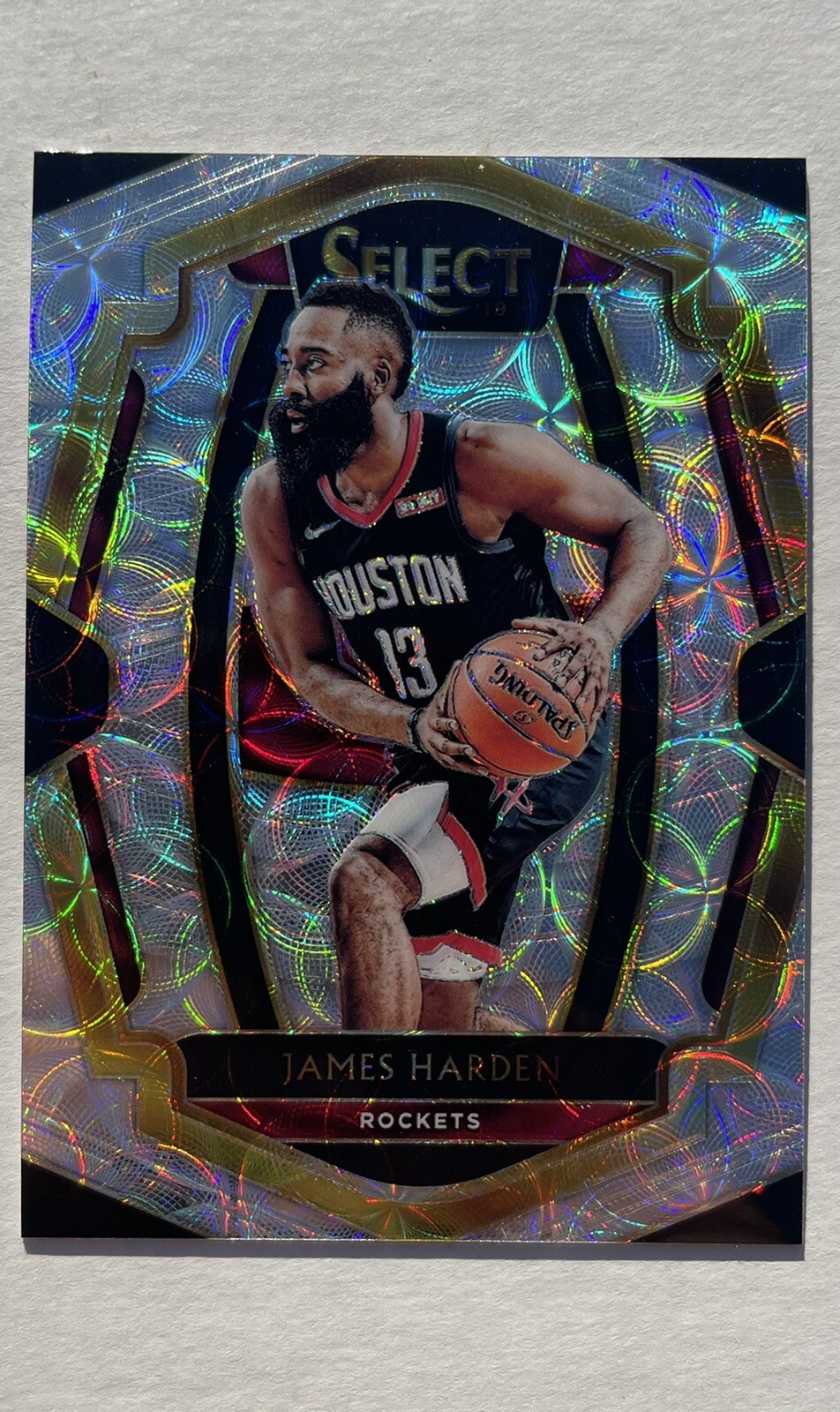 James Harden 2018 Panini Select Scope #158 Premier Level