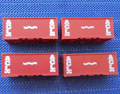 Faller AMS - 4 Container for container loading, 60s toy #260517