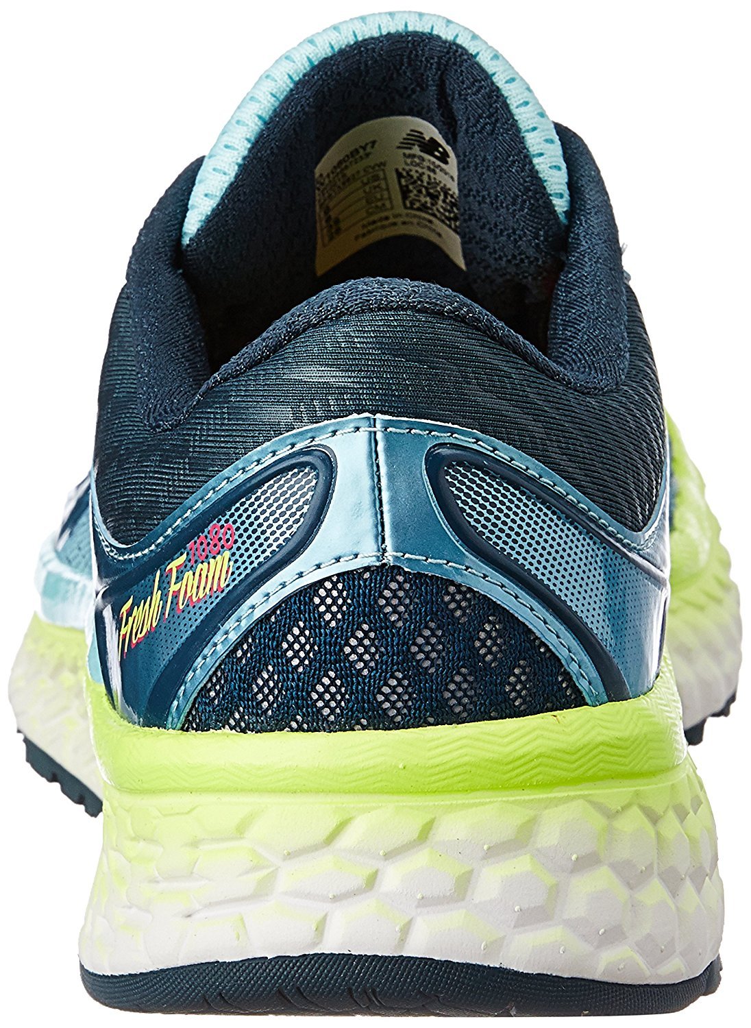 NEW Balance W1080V7 Da Donna Imbottito In Schiuma Scarpe Da W1080V7 Corsa-Blu/Lime D Larghezza 9badce NEW Balance W1080V7 Da Donna Imbottito In Schiuma Scarpe Da W1080V7 Corsa-Blu/Lime D Larghezza 9badce