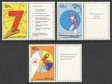 Netherlands Antilles 1989, Cancer control, MNH VF
