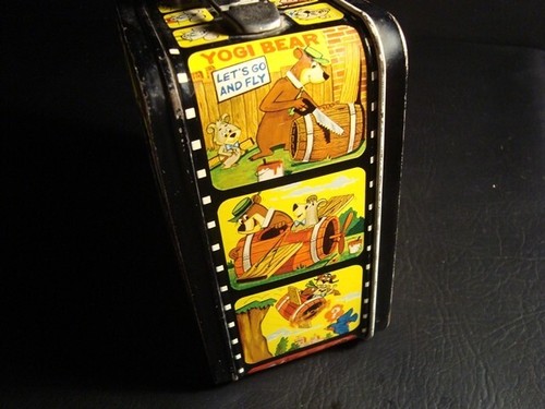 1963 Hanna Barbera Yogi Bear & Friends Brotdose mit Thermoskanne - #11 - Bild 3 von 14